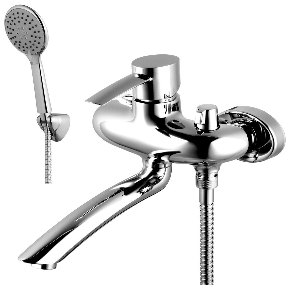 Смеситель для ванны хром Lemark Atlantiss LM3214C