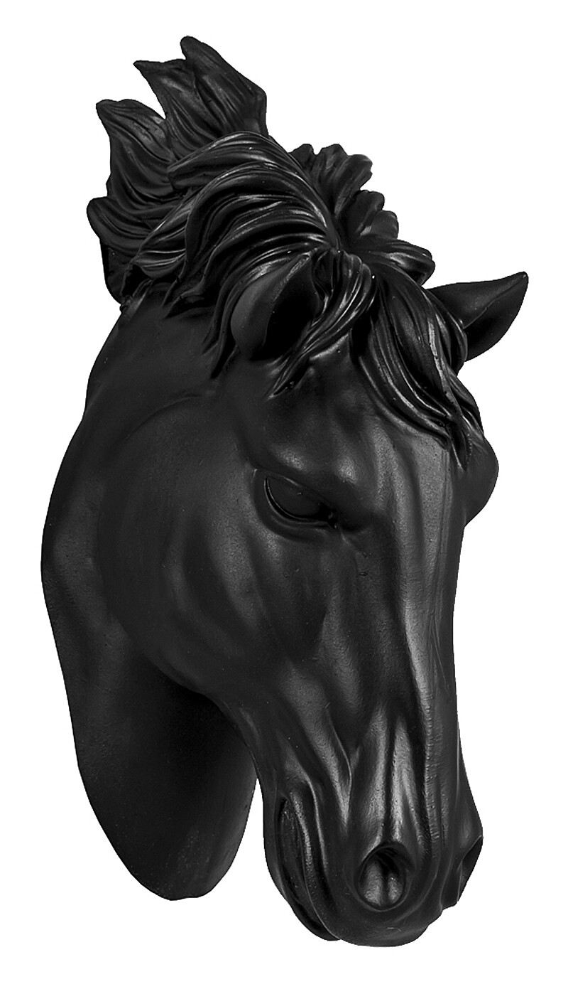 Арт-декор Великолепная лошадь (черная)