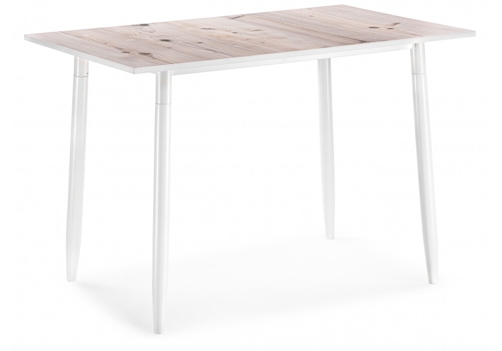 Обеденный стол деревянный сосна, белый &quot;Энлэй&quot;