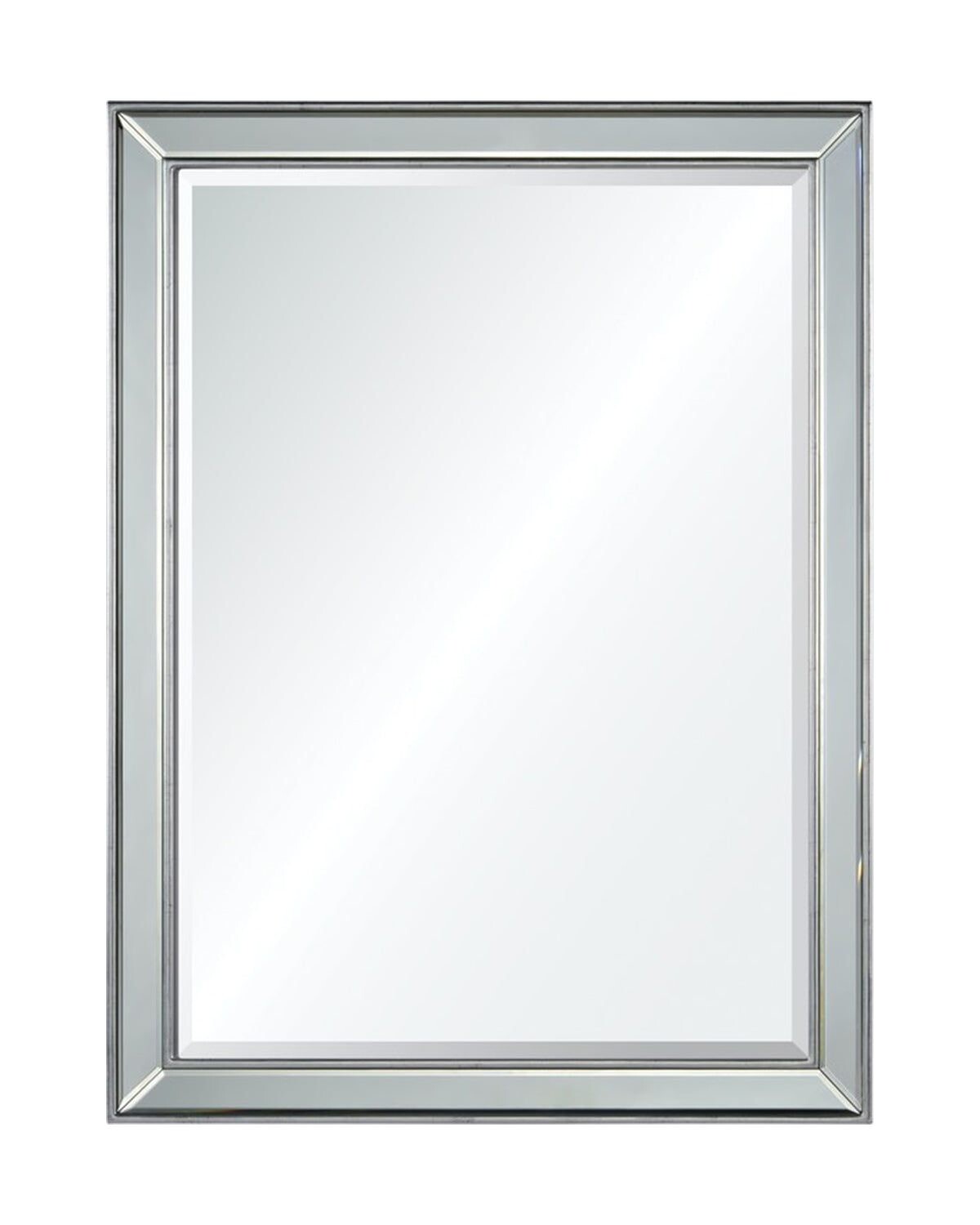 Зеркало настенное серебро 75 см &quot;Блез&quot; Silver