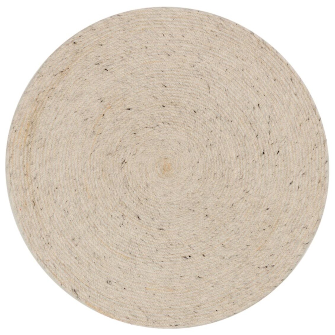 Ковер на пол круглый серый 150 см Neftali от La Forma