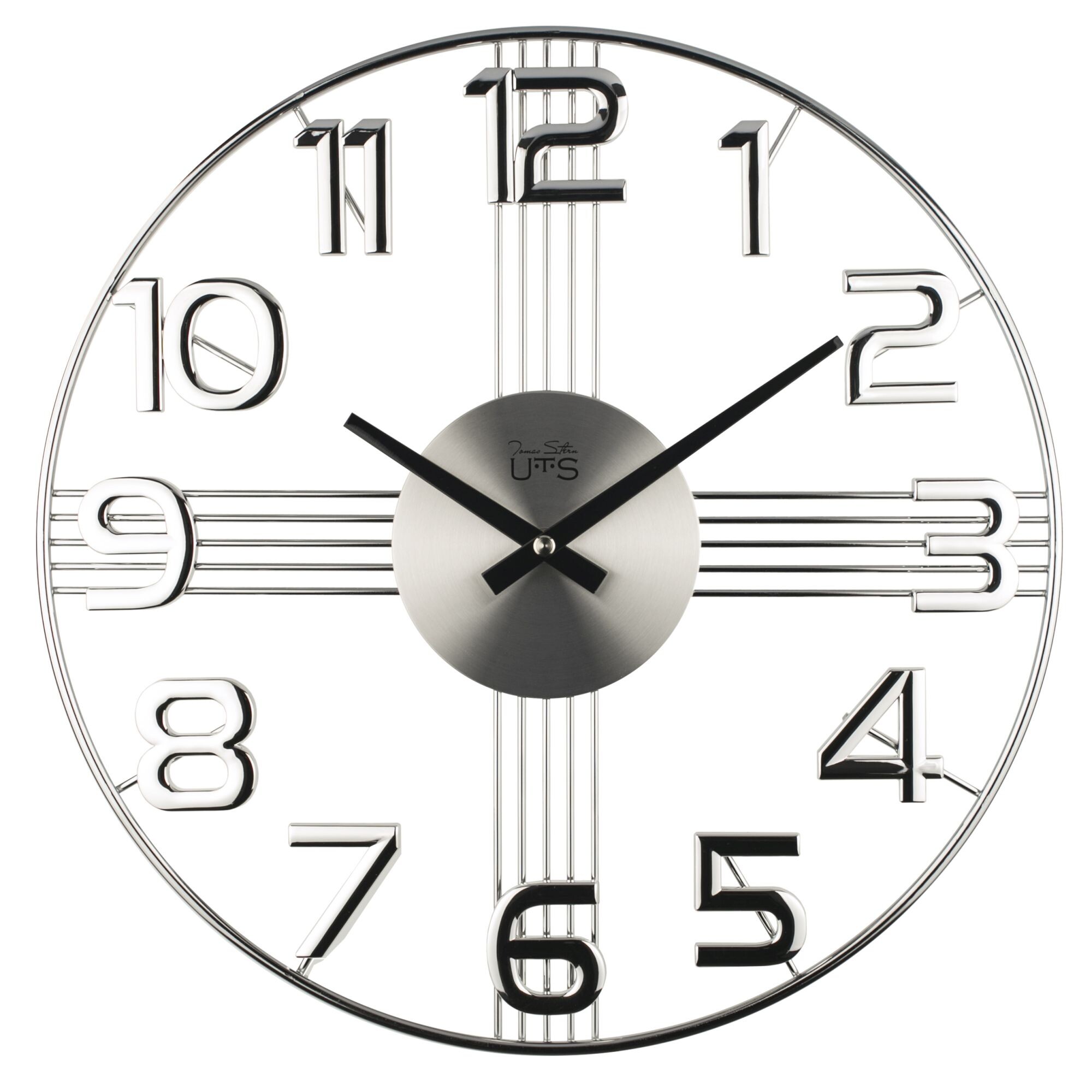 Часы настенные металлические Tomas Stern  8032
