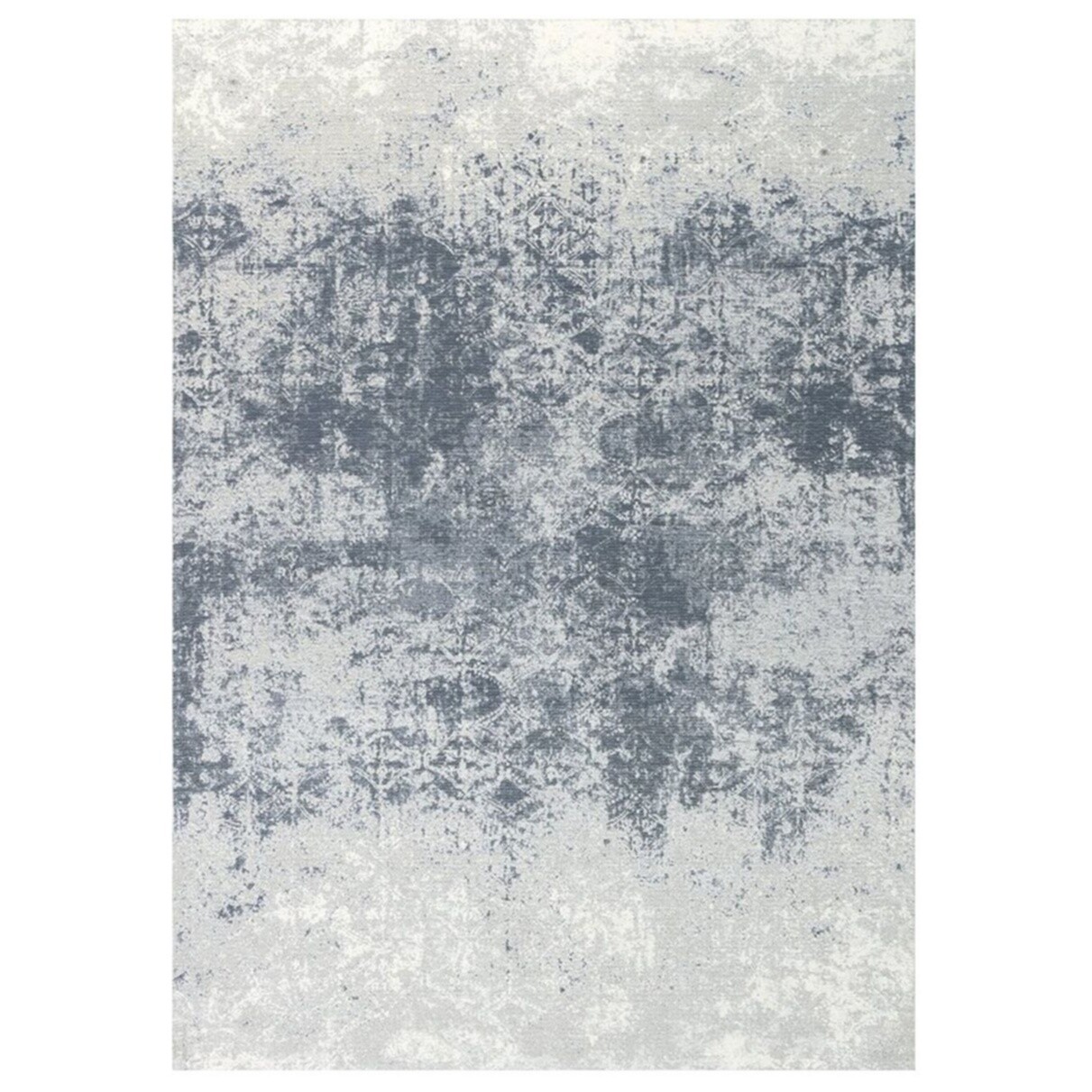 Ковер прямоугольный 160х230 см серо-голубой Illusion Blue Gray