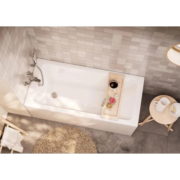 Ванна акриловая 150х70 см белая Roca Leon 248659000 - изображение 5