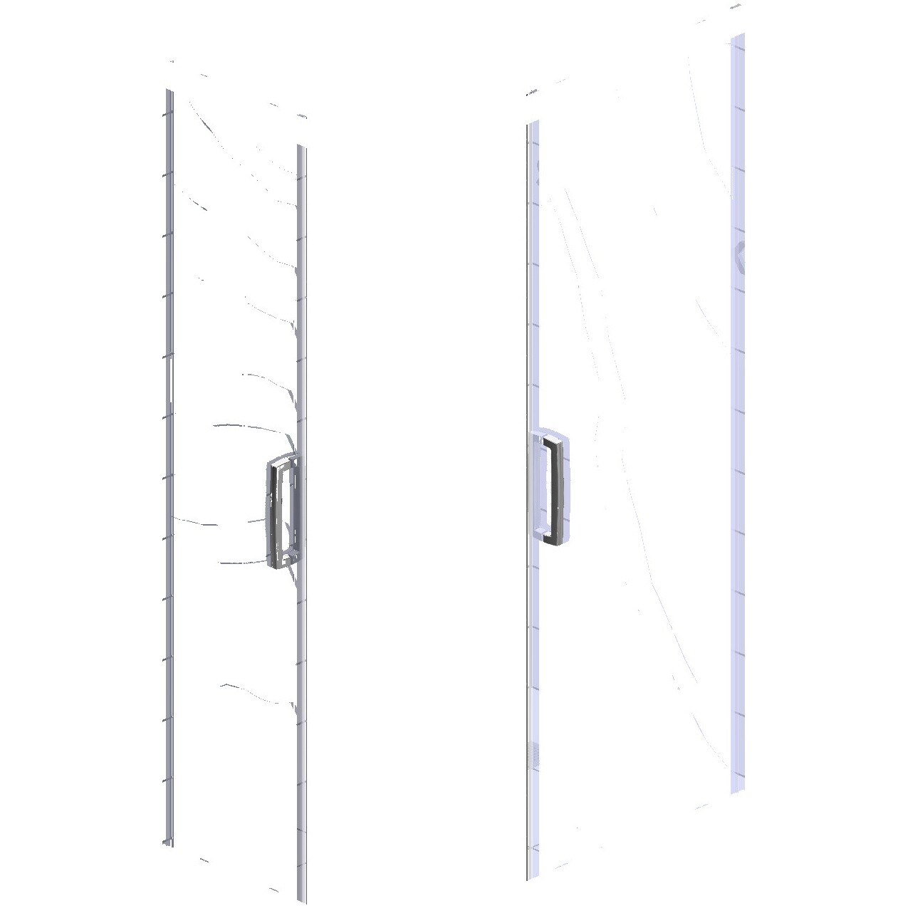 Душевой уголок 90х80 см хром глянец, прозрачное стекло Stworki "Карлстад" - изображение 43