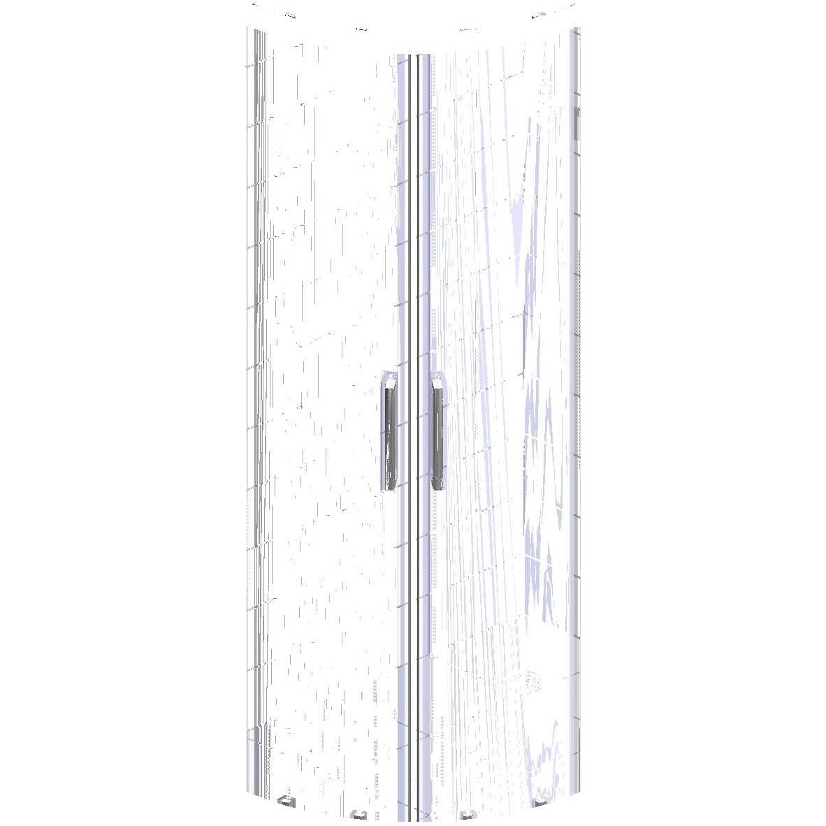 Душевой уголок 110х90 см хром глянец, прозрачное стекло Stworki "Лунд" - изображение 65