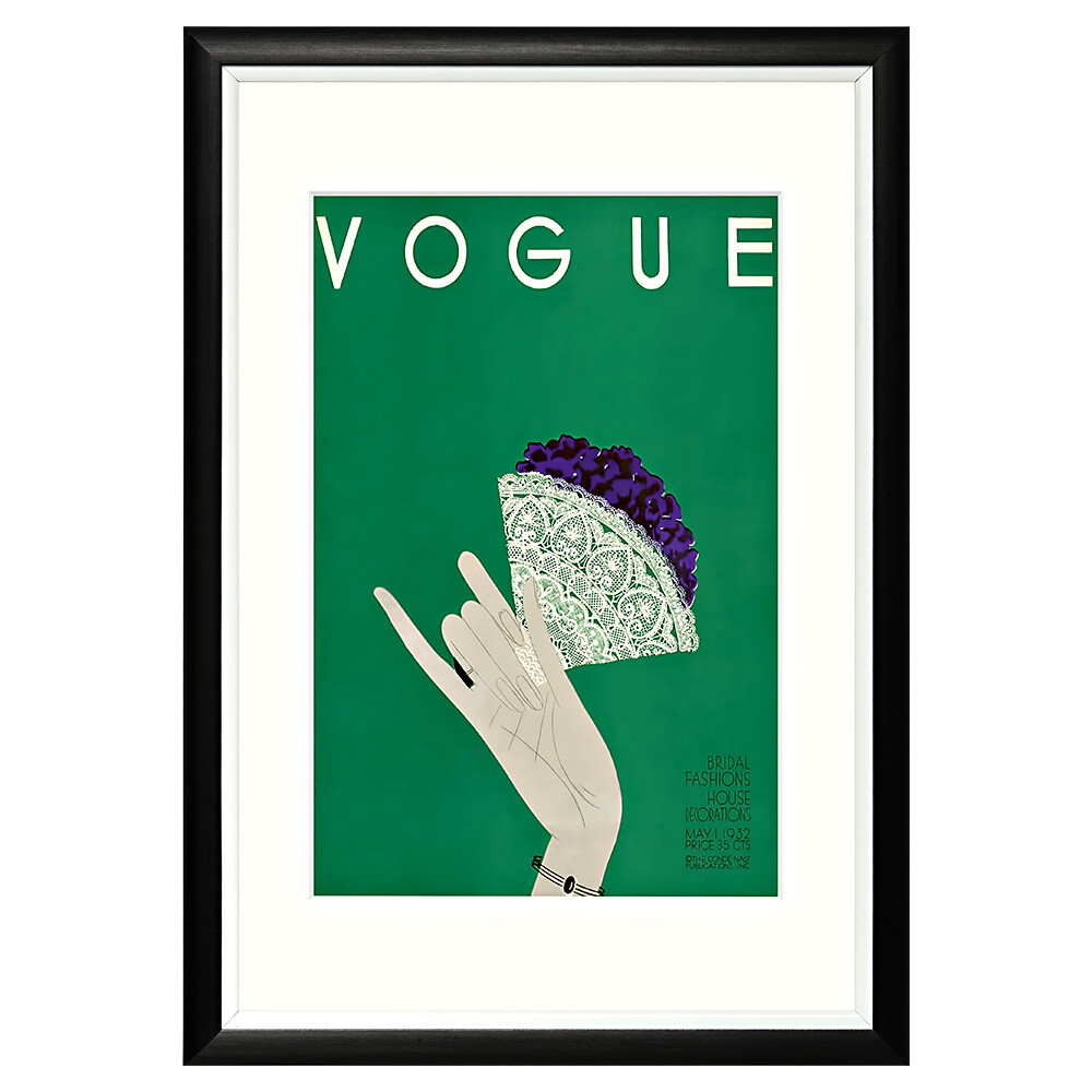 Арт-постер прямоугольный 46х66 см Vogue. May 1932