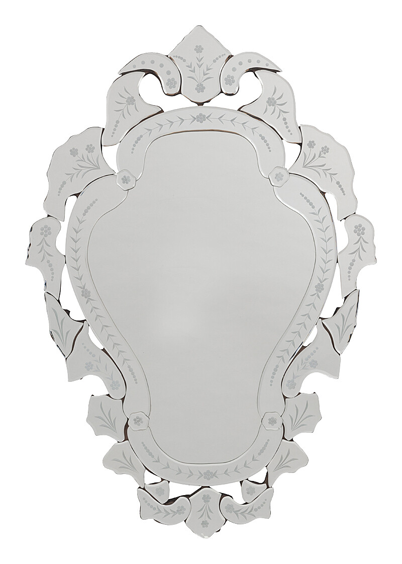 Зеркало настенное венецианское в резной зеркальной раме Jante