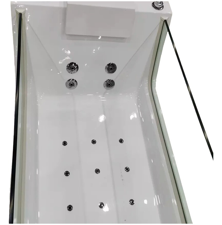 Ванна акриловая гидромассажная белая Cerutti SPA C-453 - изображение 8