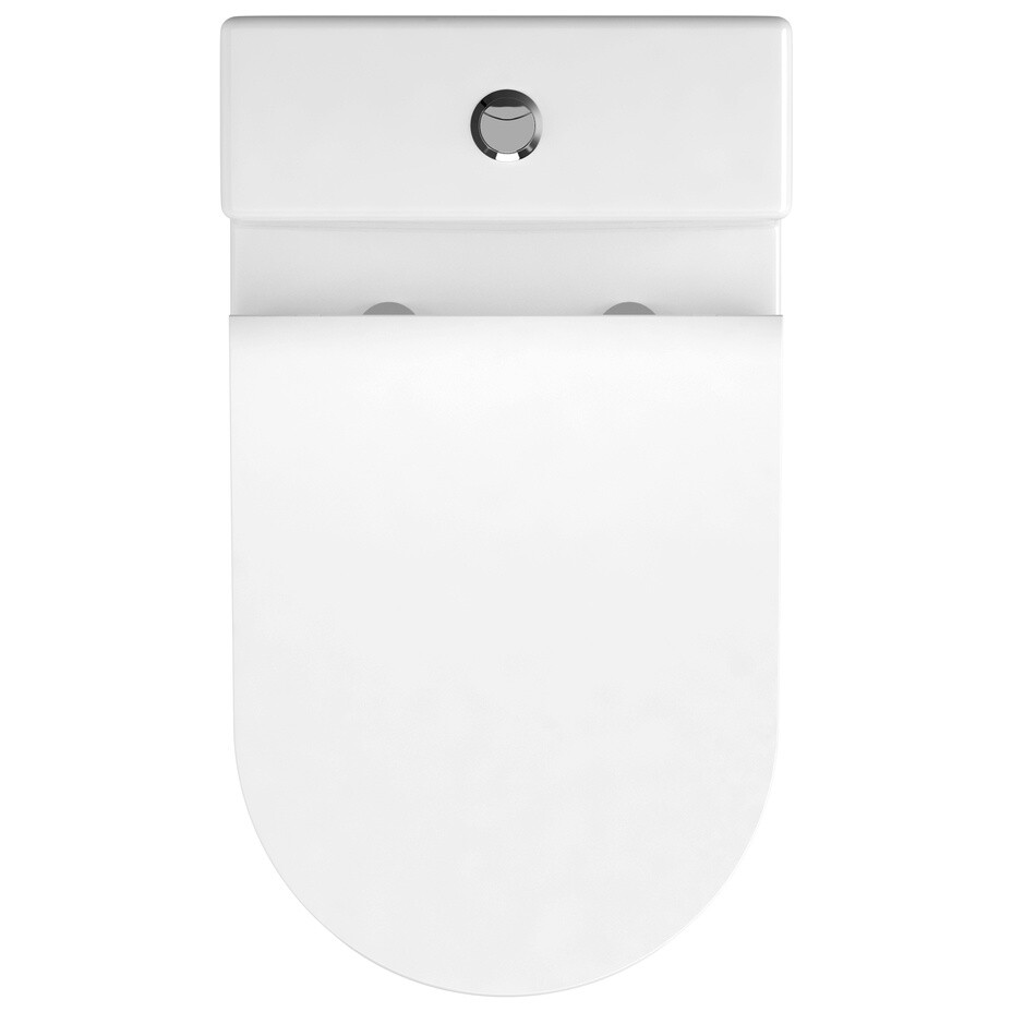 Сиденье для унитаза с микролифтом белое Cersanit Street Fusion DPL EO slim S-DS-SFU-S-DL-t - изображение 6