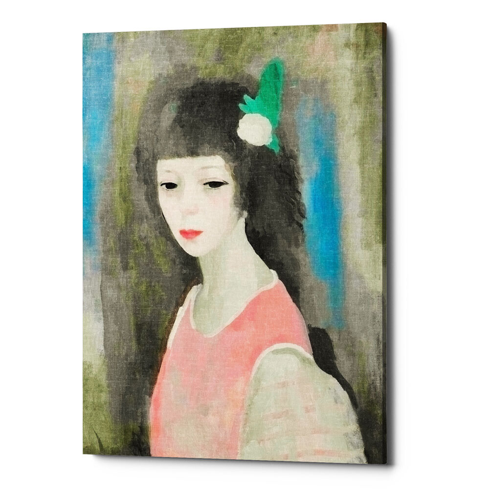 Картина на холсте 50х75 см разноцветная &quot;Автопортрет Мари Лорансен, 1924&quot;