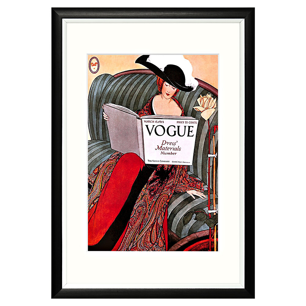 Арт-постер прямоугольный 46х66 см Vogue. March 1912