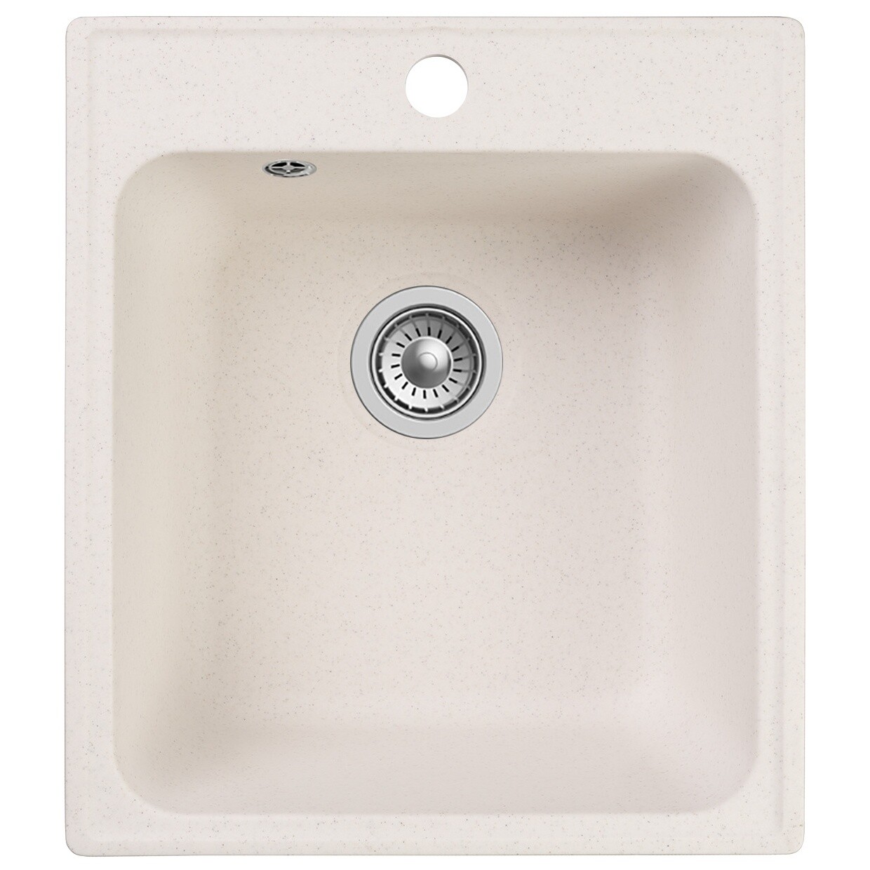 Мойка кухонная белая Reflection Quadra RF0243WH - изображение 5