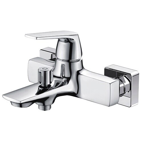 Смеситель для ванны с коротким изливом хром Wasserkraft Neime 1901