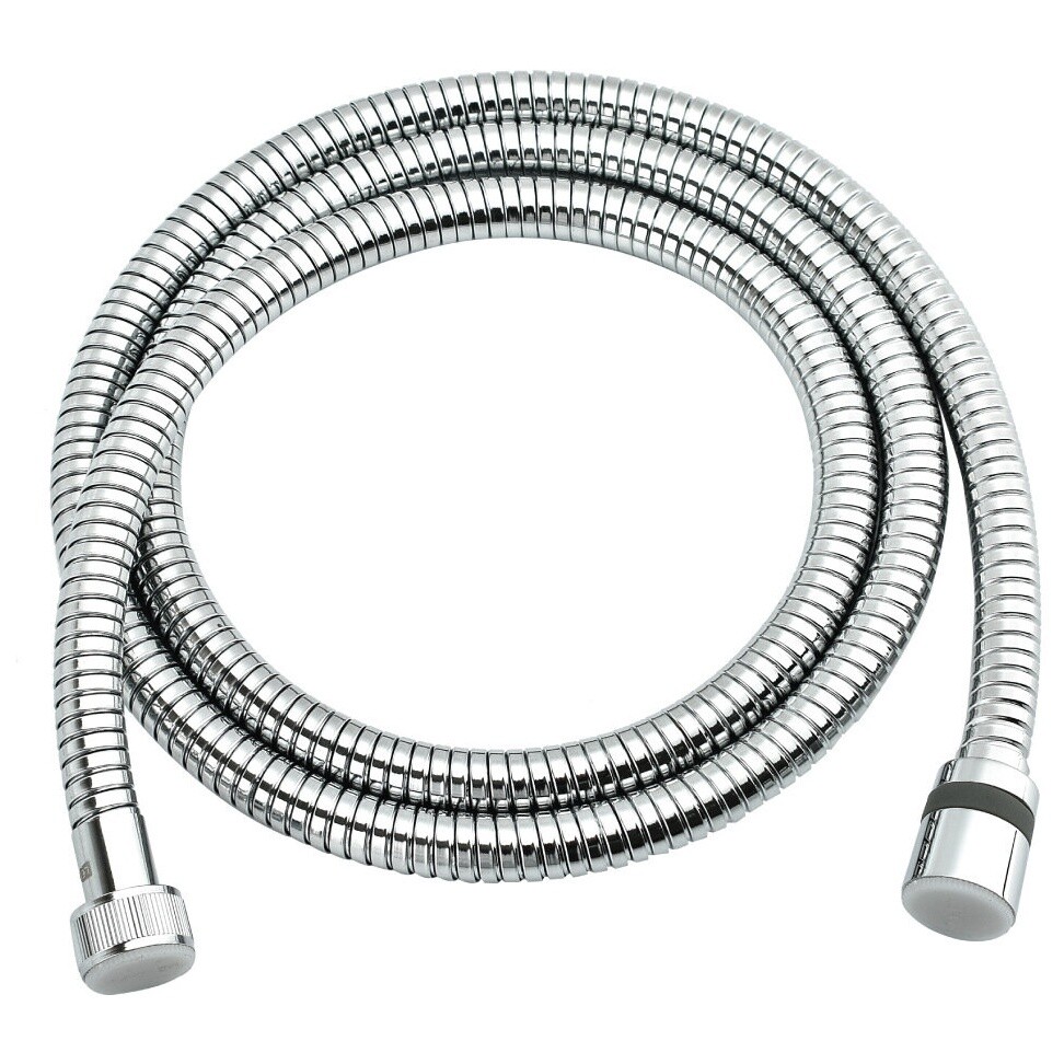 Шланг для душа двухзагибный растяжной 150-200 см хром Lemark LE8032S