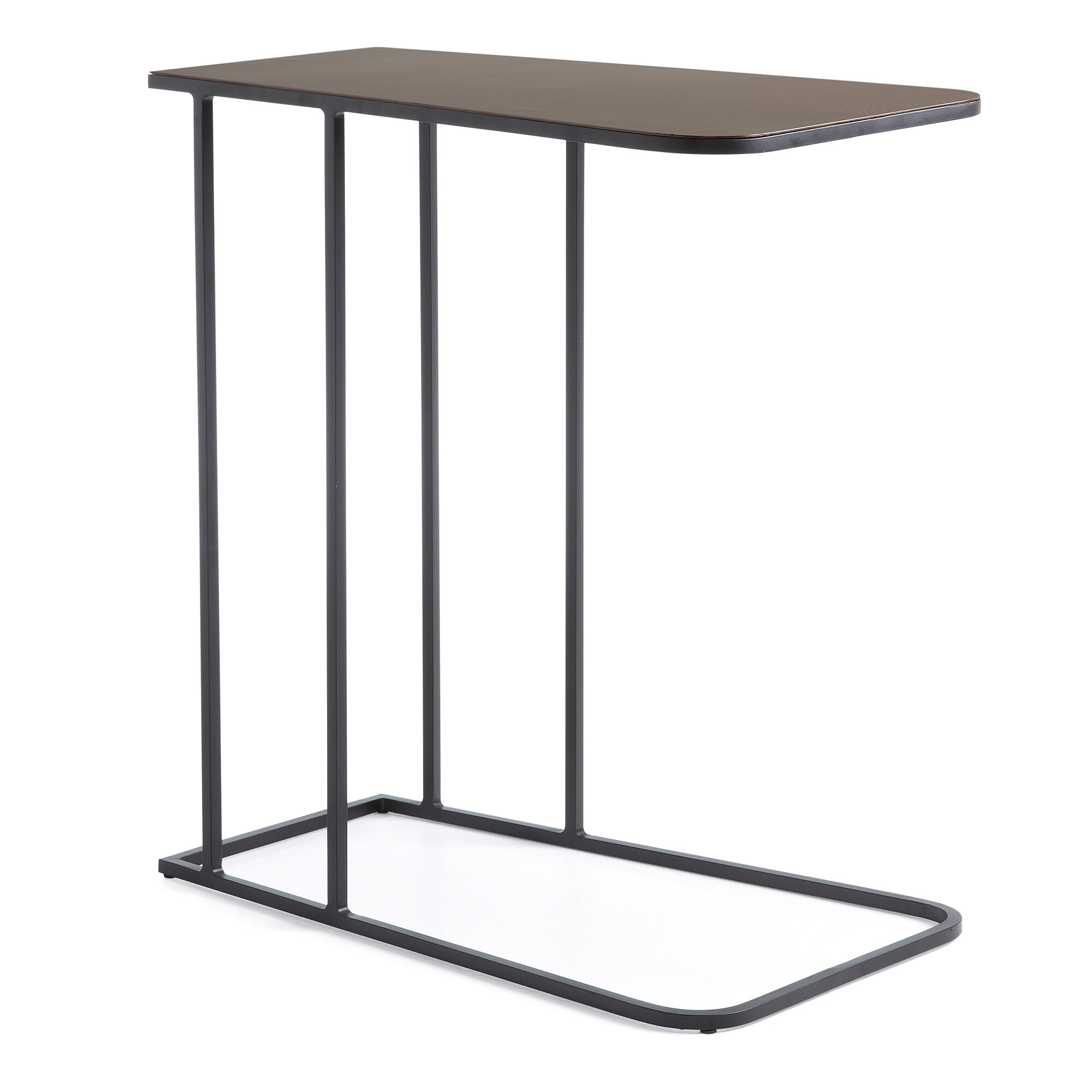Приставной столик серый 56 см Vertig G от La Forma
