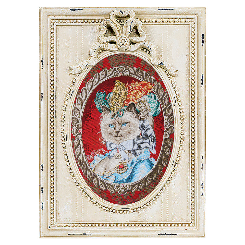 Картина настольная красная «Екатерина Великая»