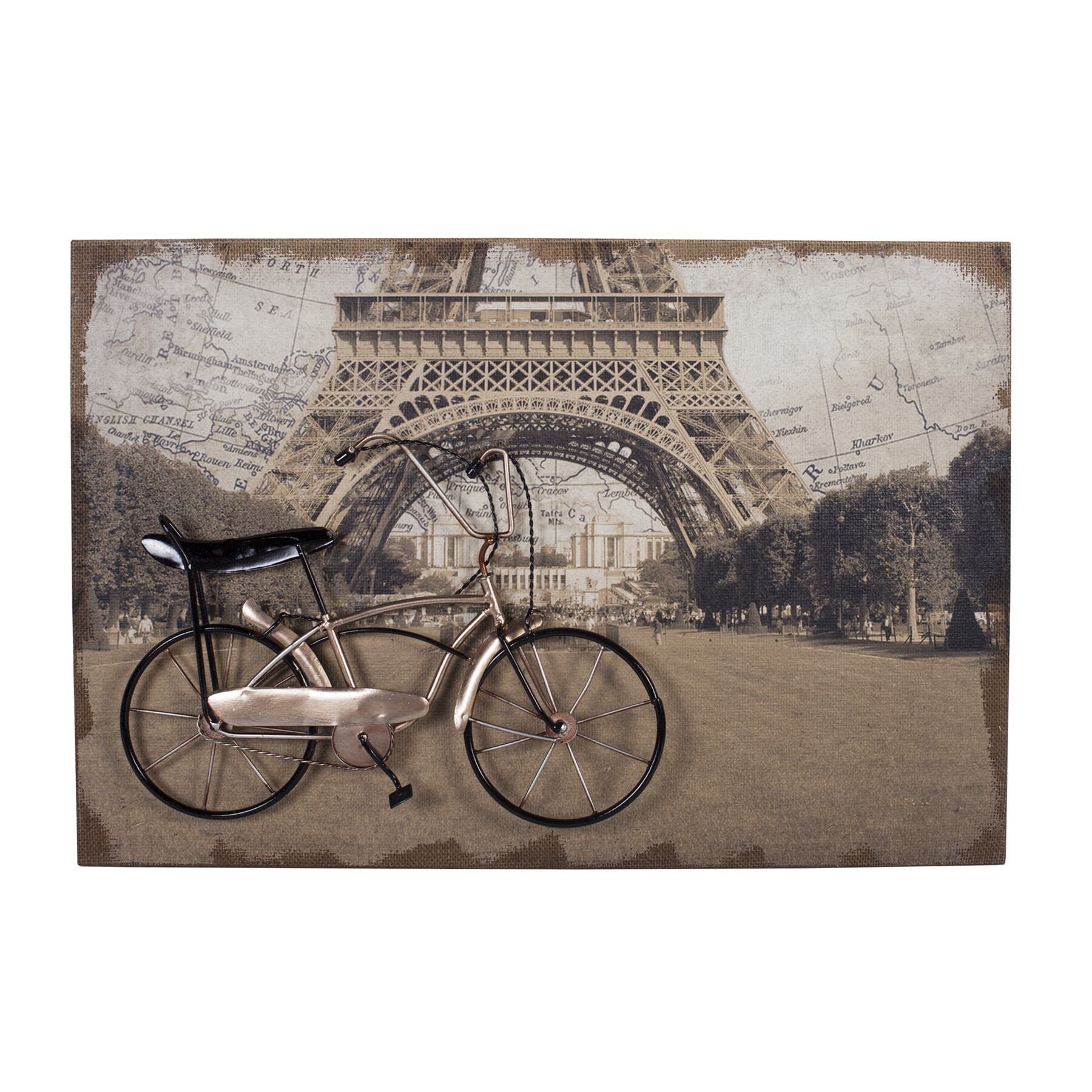 Декоративное настенное панно Paris Story