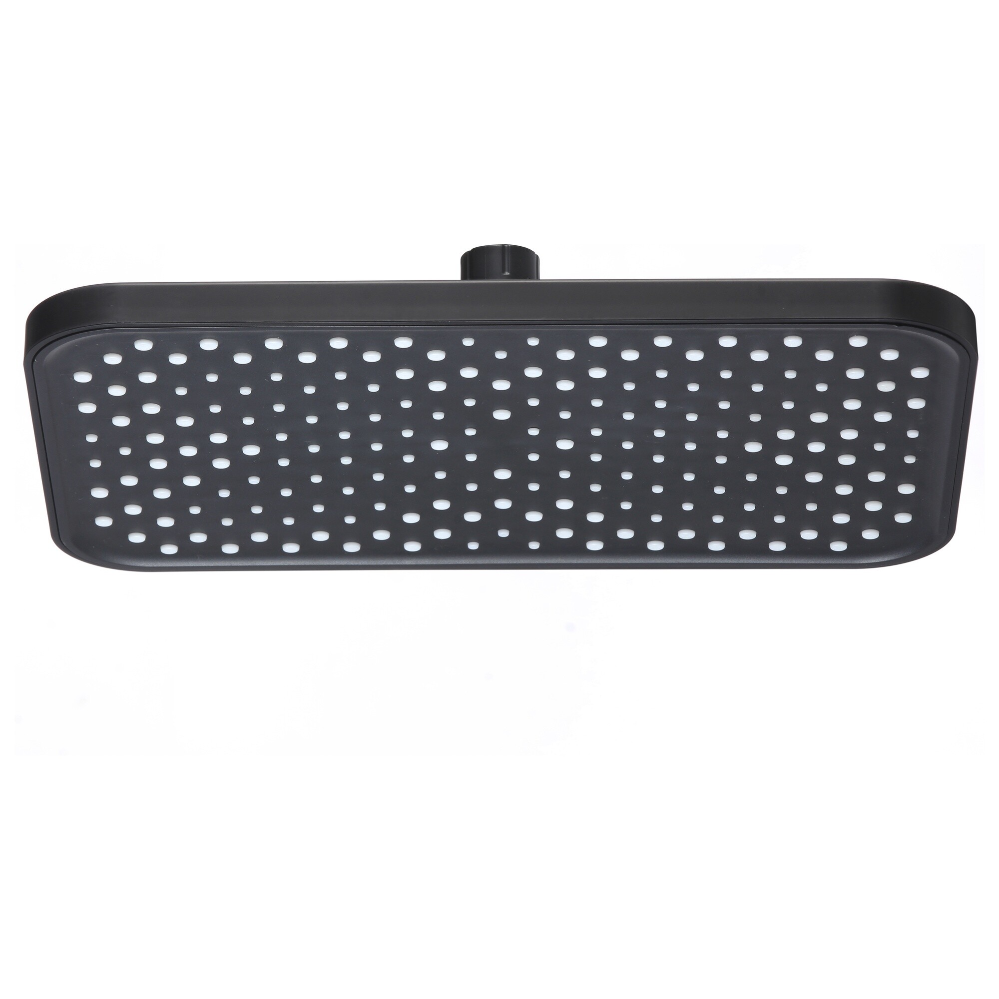 Лейка для верхнего душа прямоугольная 20х30 см черная D-Lin D61073