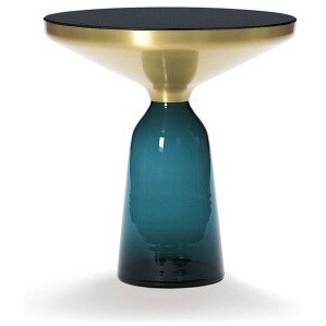 Столик кофейный синий, черный, золото Bell ClassiCon Coffee Side Table