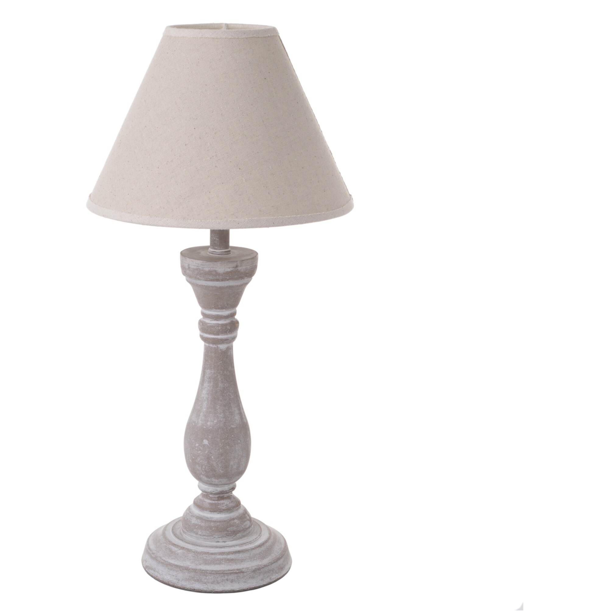 Лампа настольная с абажуром бежевая 110022