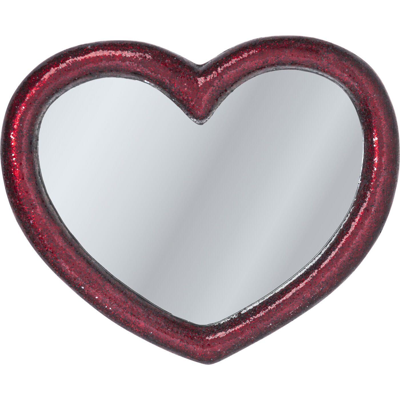Зеркало настенное красное Heart &quot;Сердце&quot;