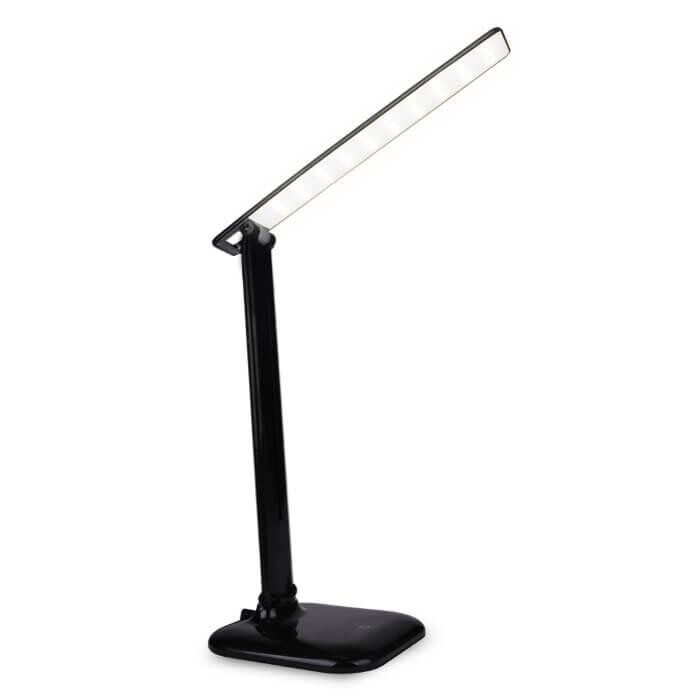Настольная лампа светодиодная черная Desk DE501