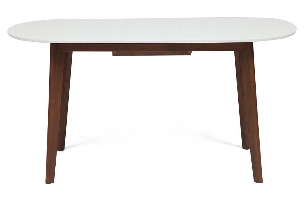 Обеденный стол раздвижной белый, коричневый BOSCO