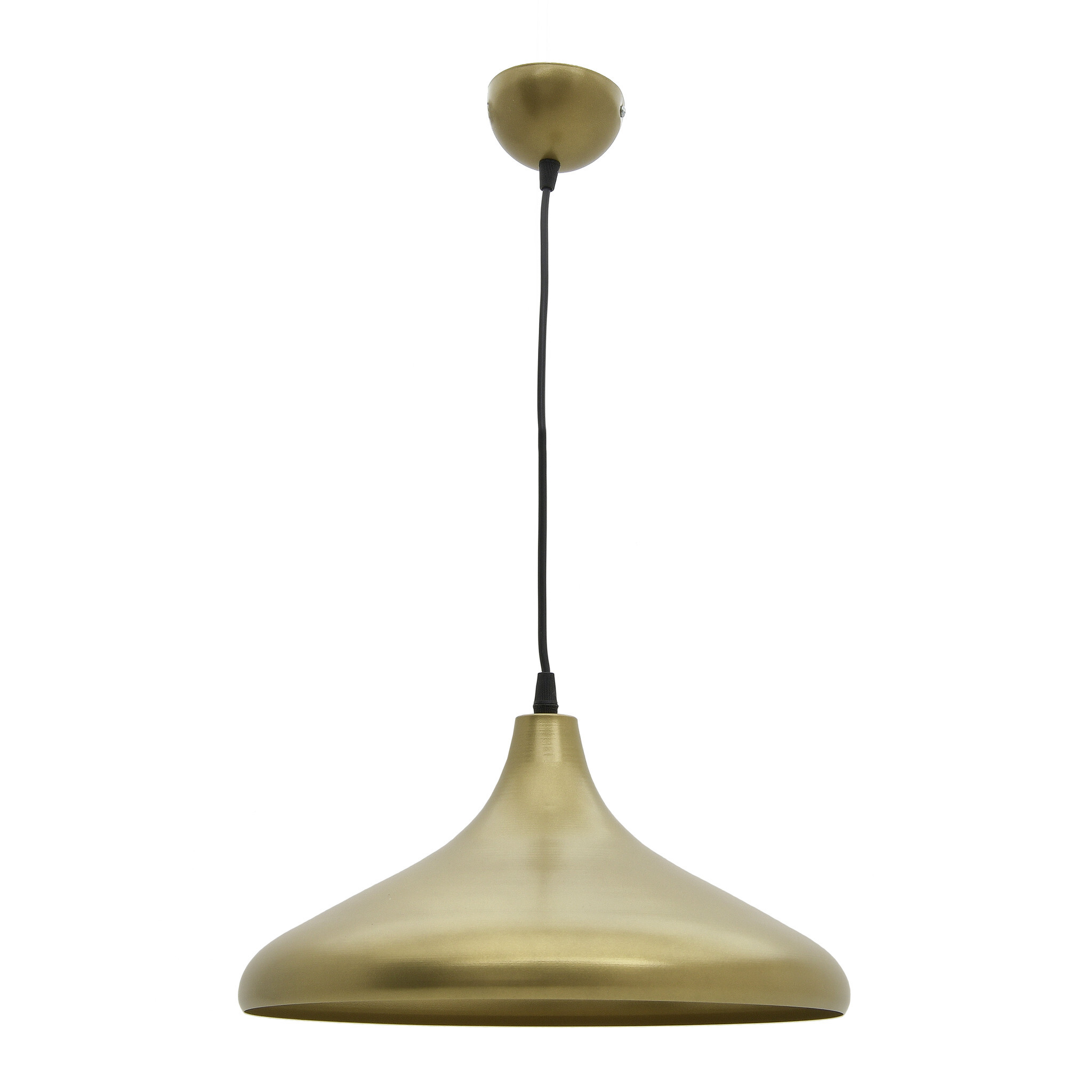 Лампа потолочная золотая 35 см