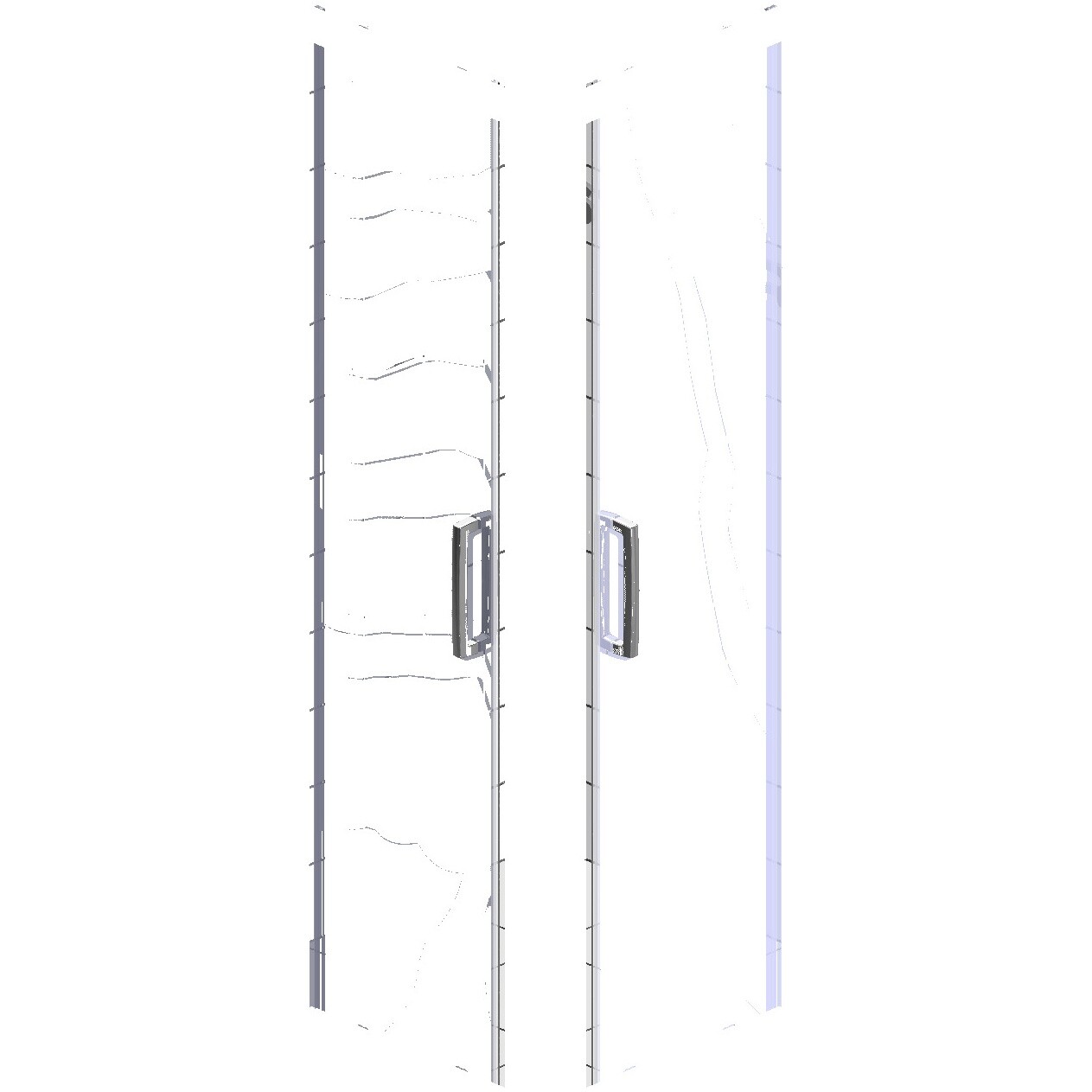 Душевой уголок 90х90 см хром глянец, стекло матовое Stworki "Дублин" - изображение 13