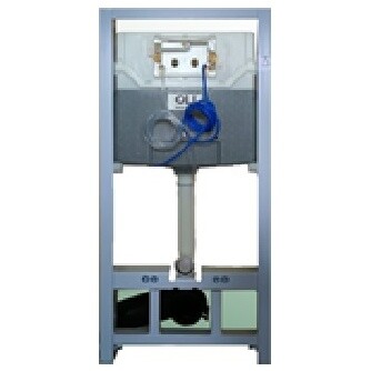 Инсталляция пневматическая Oli 120 ECO Sanitarblock с панелью слива хром Karisma 879235pKA00 - изображение 1