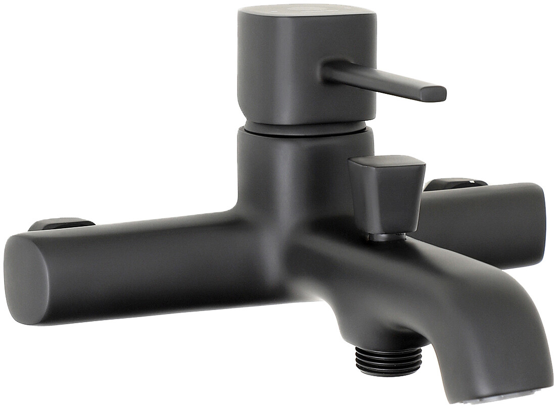 Смеситель для ванны черный Stworki "Эстерсунд" ES-03b - изображение 7