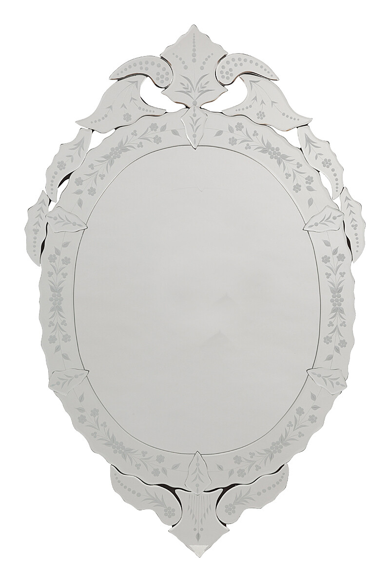 Зеркало овальное венецианское настенное Chaletto