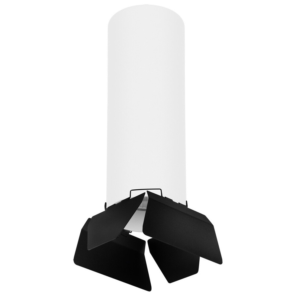 Светильник точечный накладной круглый 31х11 см белый, черный Rullo HP16 R6496487
