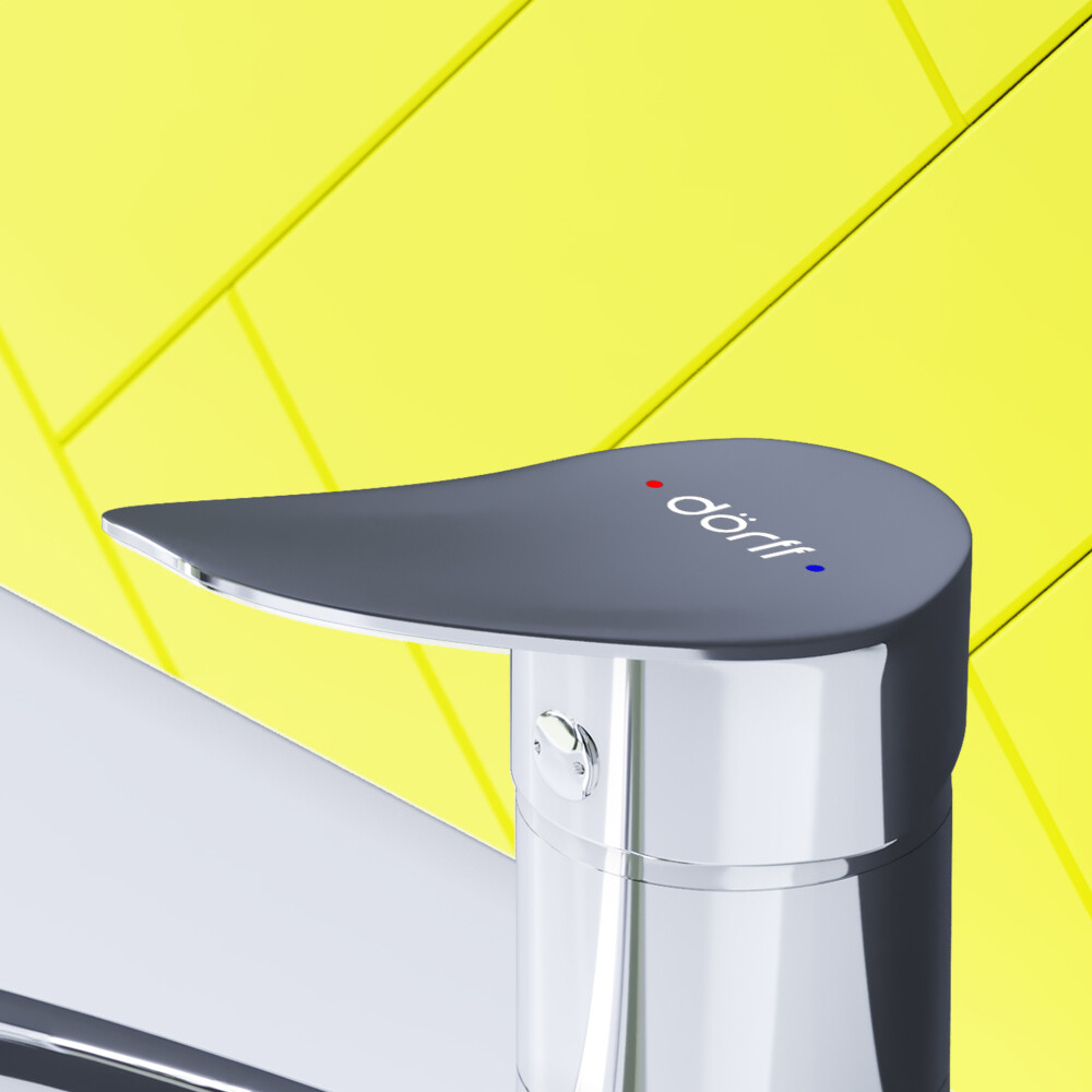 Смеситель для раковины однорычажный хром Diwo "Новгород" DW-NOV-27-000 - изображение 6