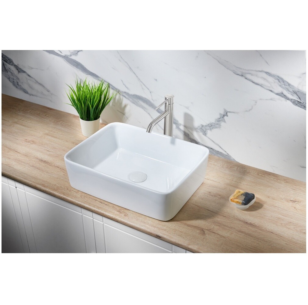 Смеситель для раковины однорычажный сталь Milacio Ultra MCU.551.SS - изображение 4