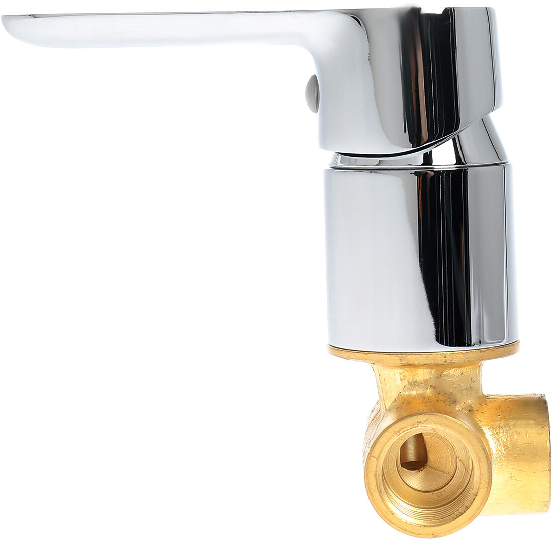 Смеситель для душа встраиваемый однорычажный хром Stworki "Ноттвиль" NO-07cr - изображение 4