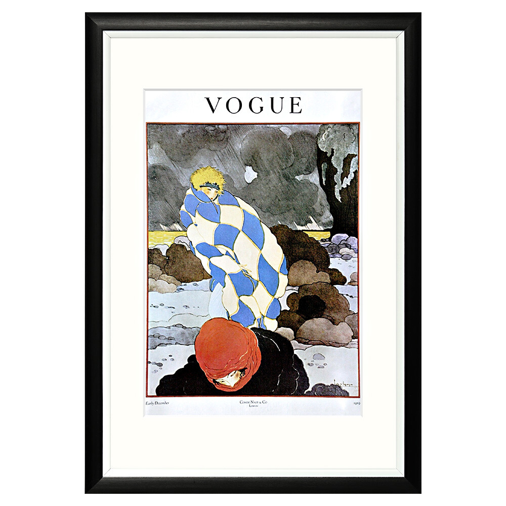 Арт-постер прямоугольный 46х66 см Vogue. December 1919