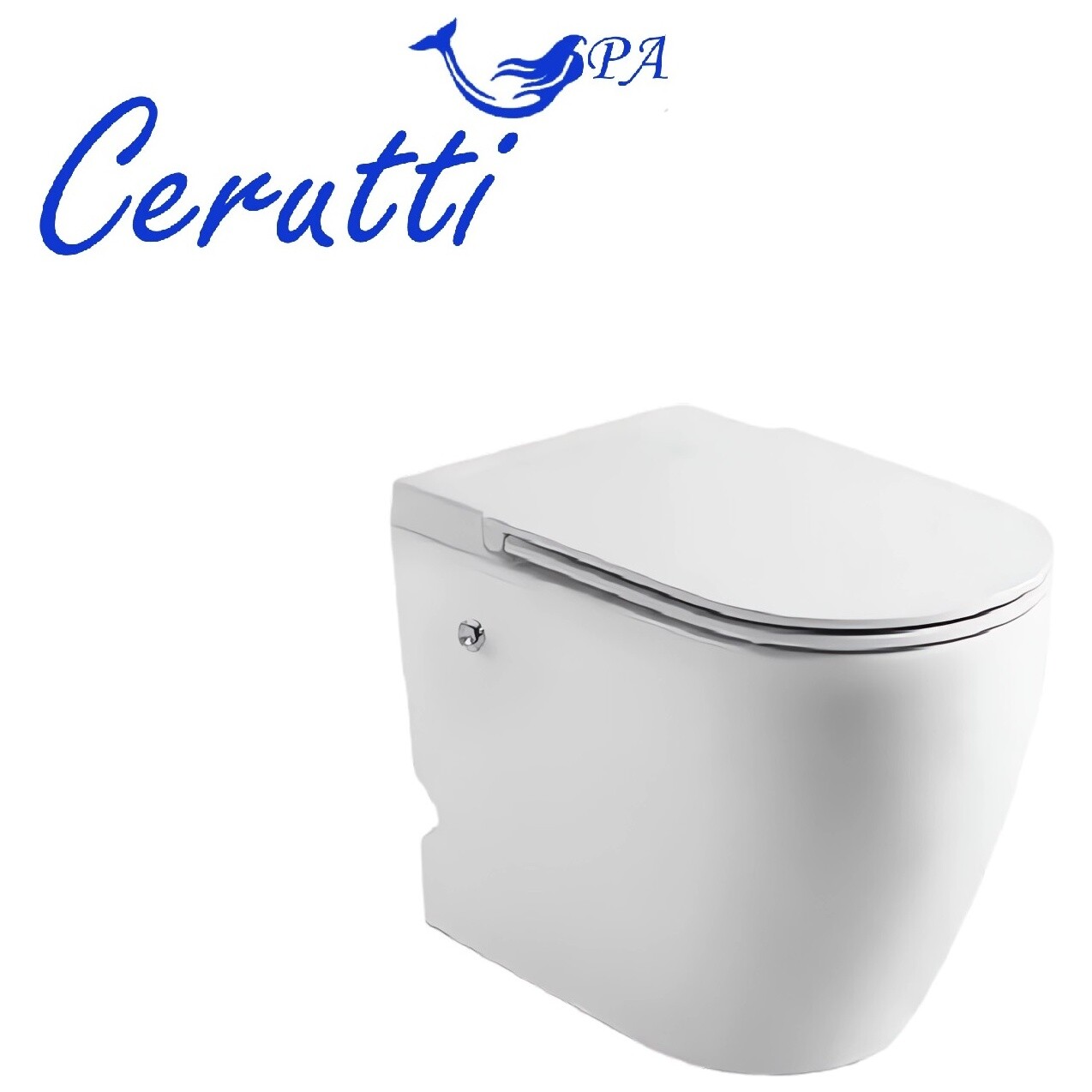 Унитаз напольный с импульсным смывом белый Cerutti SPA Sella Pulse - изображение 4