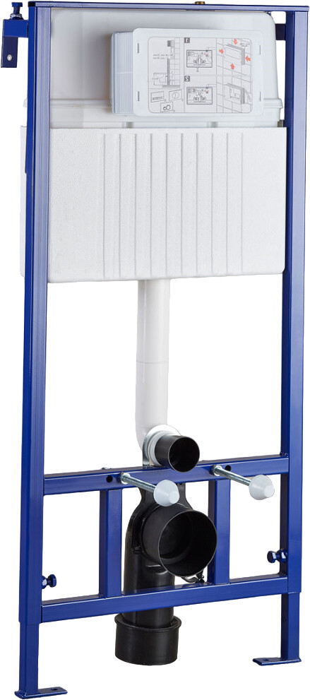 Унитаз подвесной с инсталляцией и кнопкой смыва белый Stworki "Хедмарк" 510163.500470 - изображение 8