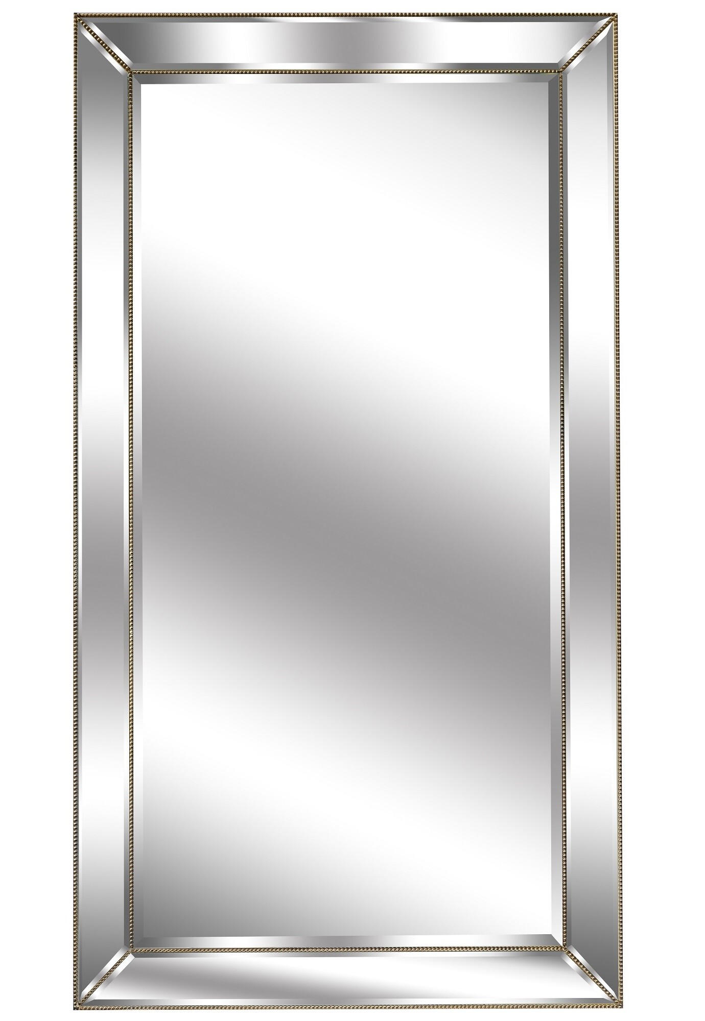Зеркало напольное 200х110 см серебряное Franco Flo