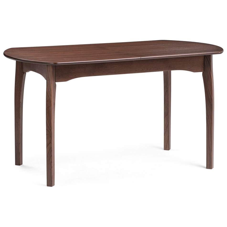 Обеденный стол раздвижной деревянный 80х140 см орех миланский &quot;Сугили&quot;
