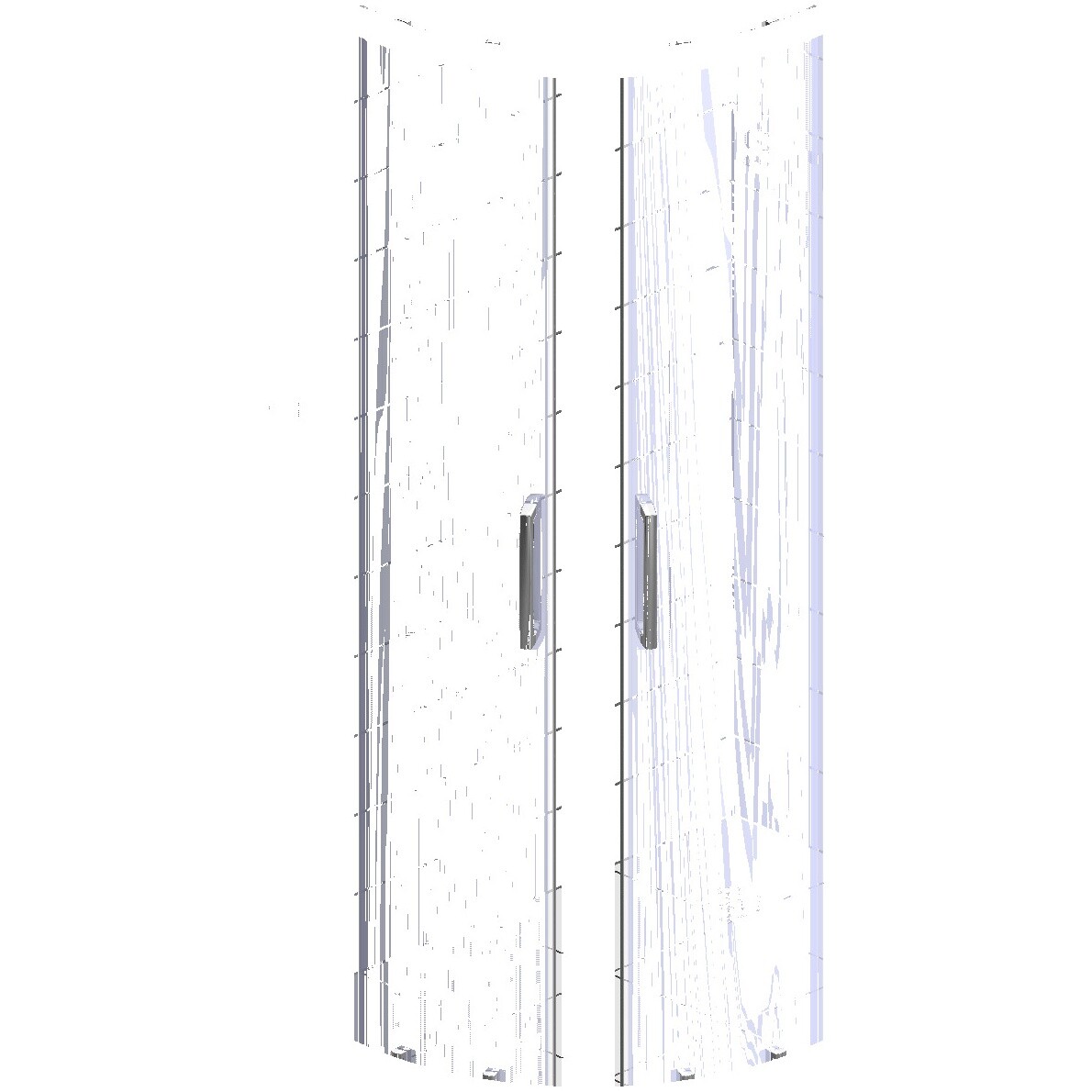 Душевой уголок 110х80 см хром глянец, прозрачное стекло Stworki "Лунд" - изображение 10