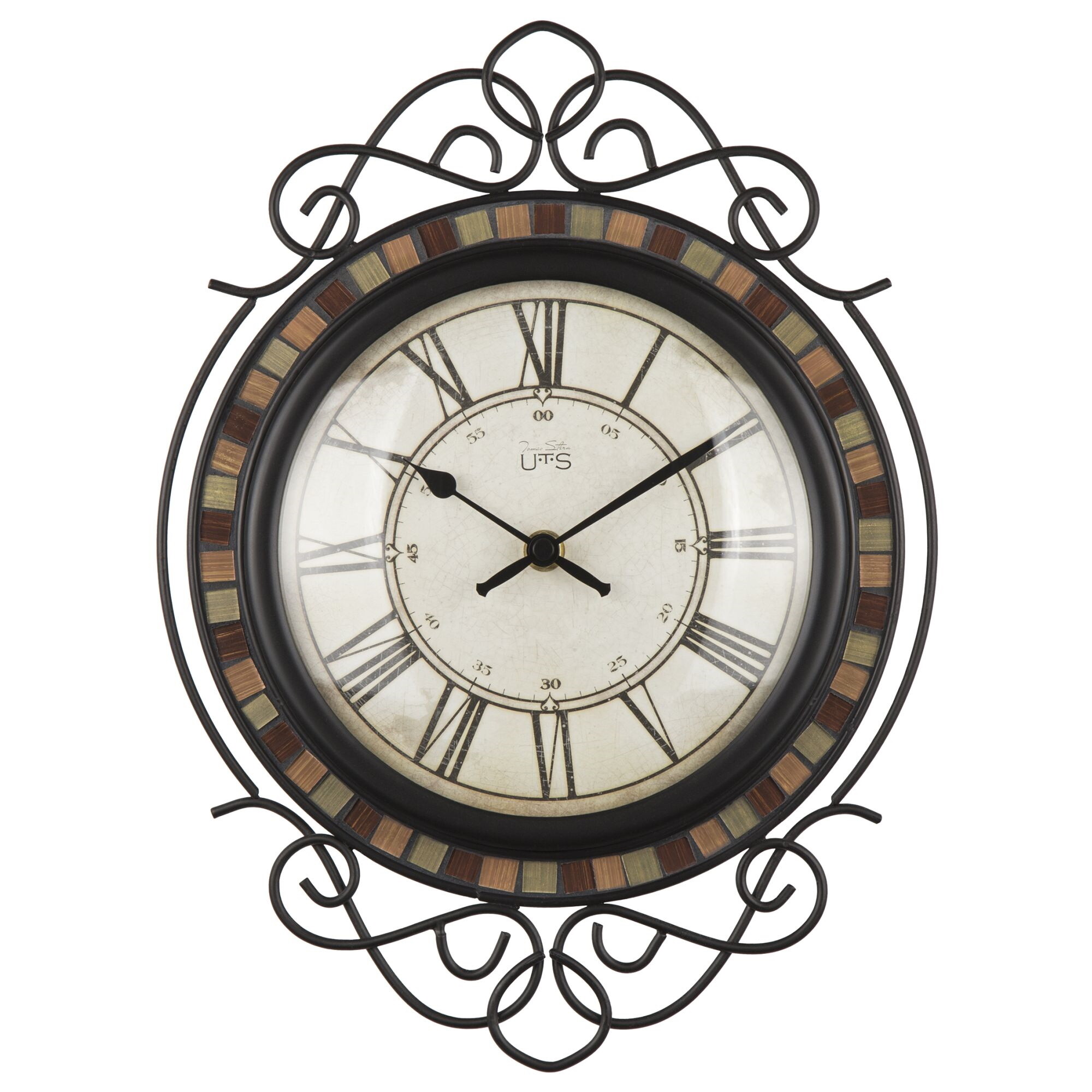Часы настенные коричневые Tomas Stern 9041
