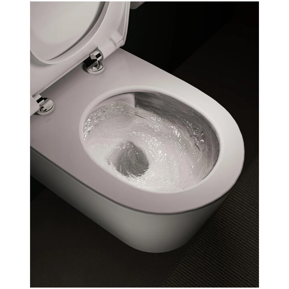 Унитаз подвесной безободковый белый VitrA Nest QuantumFlush 7870B403-0075 - изображение 7