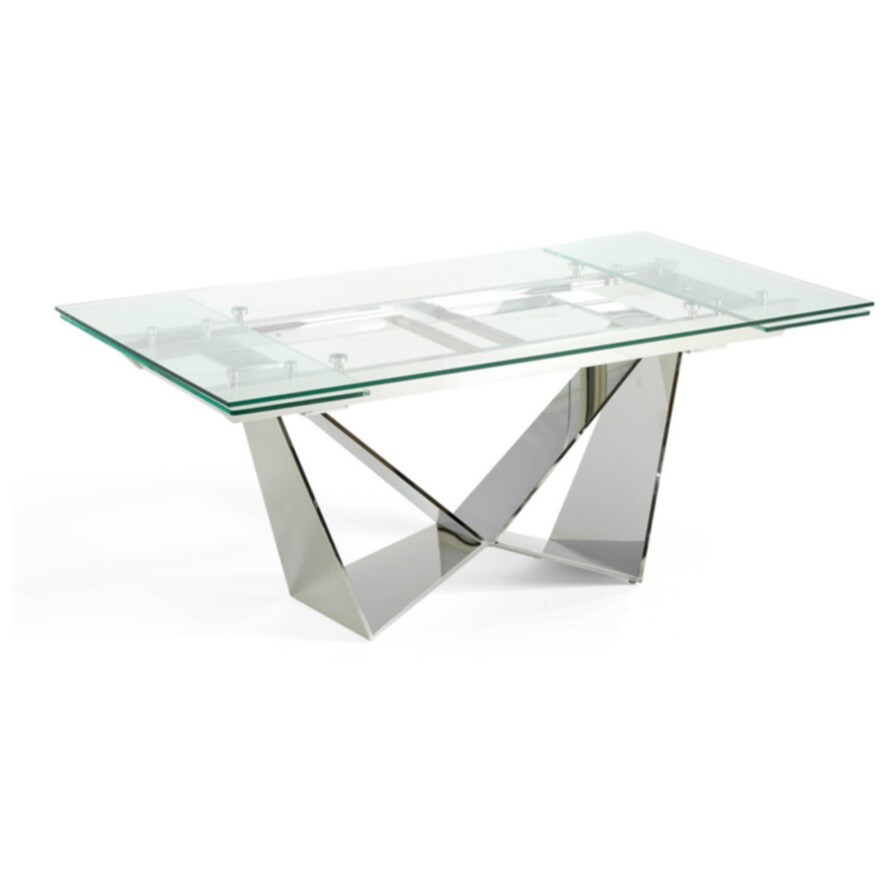 Обеденный стол стеклянный прямоугольный CT2302 от Angel Cerda