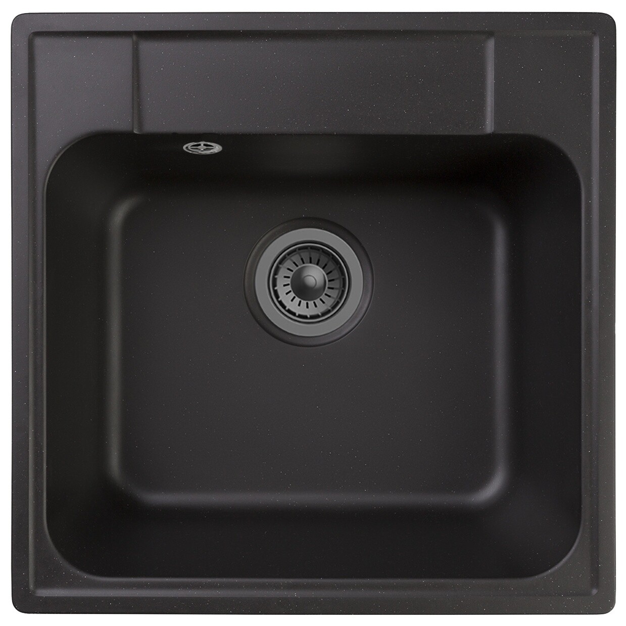 Мойка кухонная черная Reflection Etude RF0353BL - изображение 5