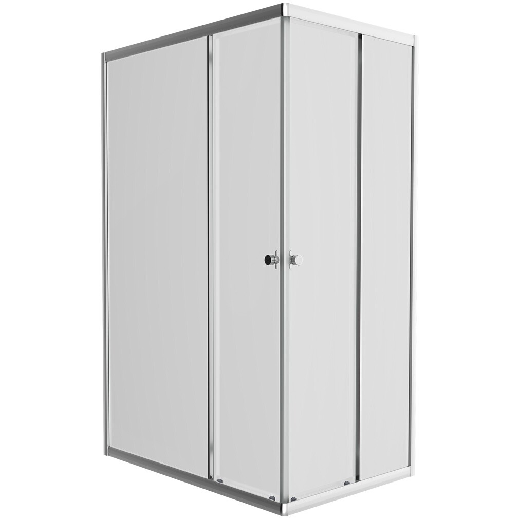 Душевой уголок прямоугольный 80х120 см хром Diwo "Углич" Щ0000055592 - изображение 15