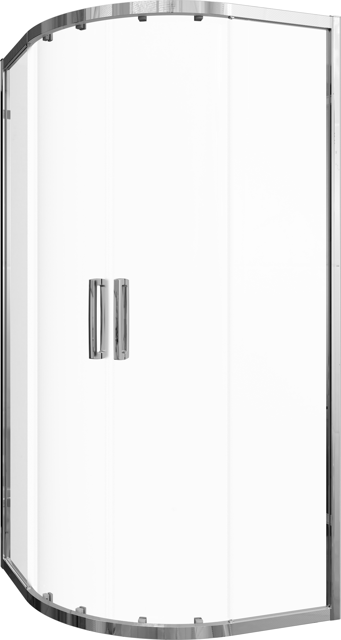 Душевой уголок четверть круга 110x110 см хром Stworki &quot;Хельсинки&quot;