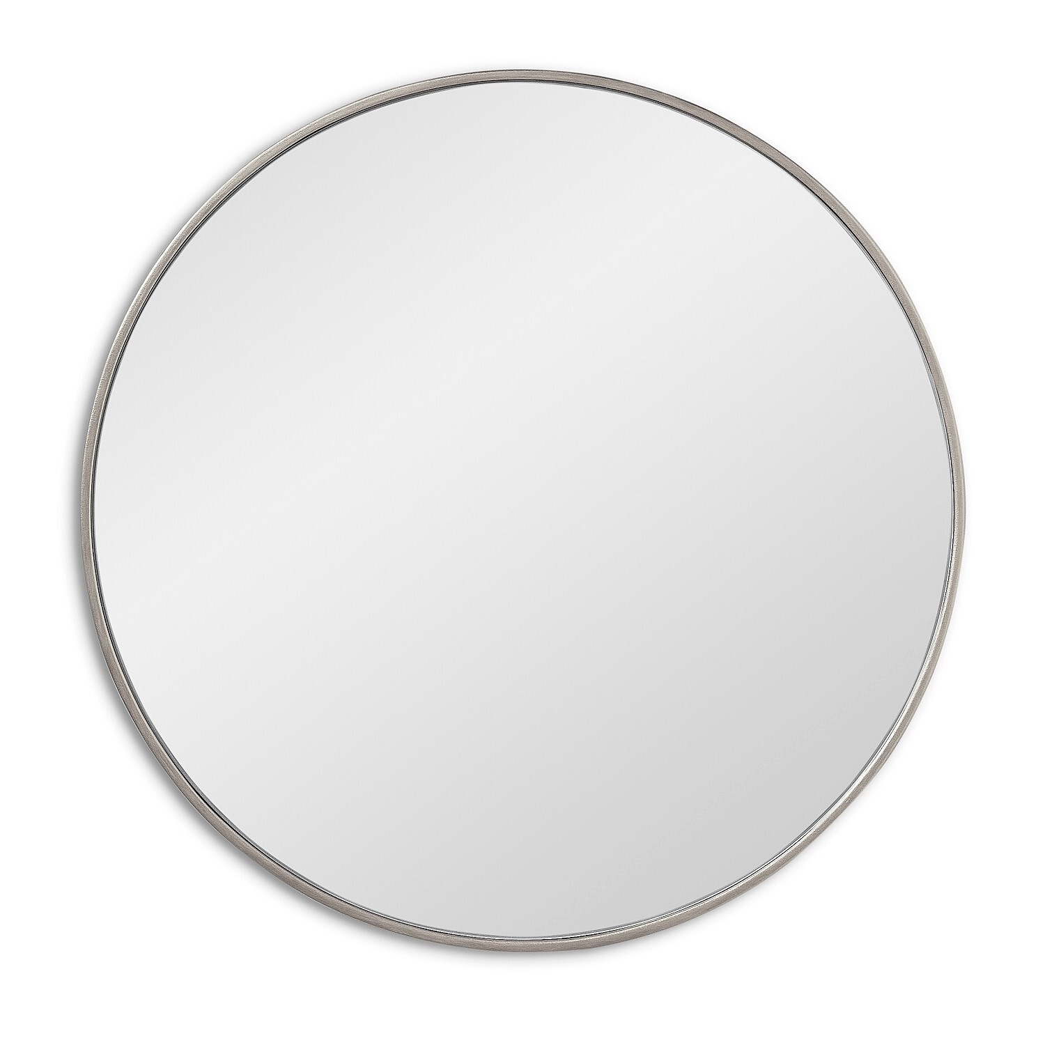 Зеркало настенное круглое серебро Ala S Smal